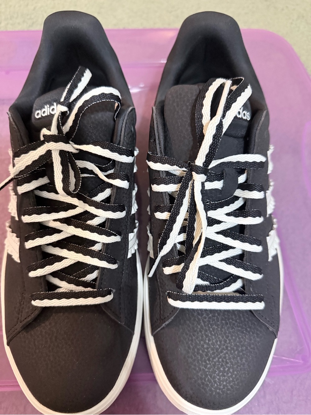 adidas Black and White women’s grand court 3.0 Sneakers